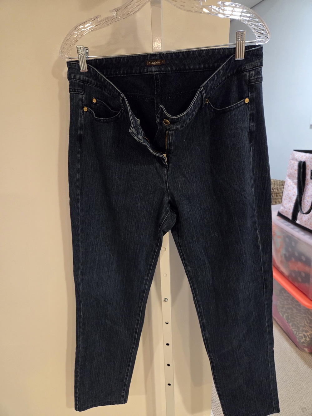 J. McLaughlin Dark Blue Skinny Jeans